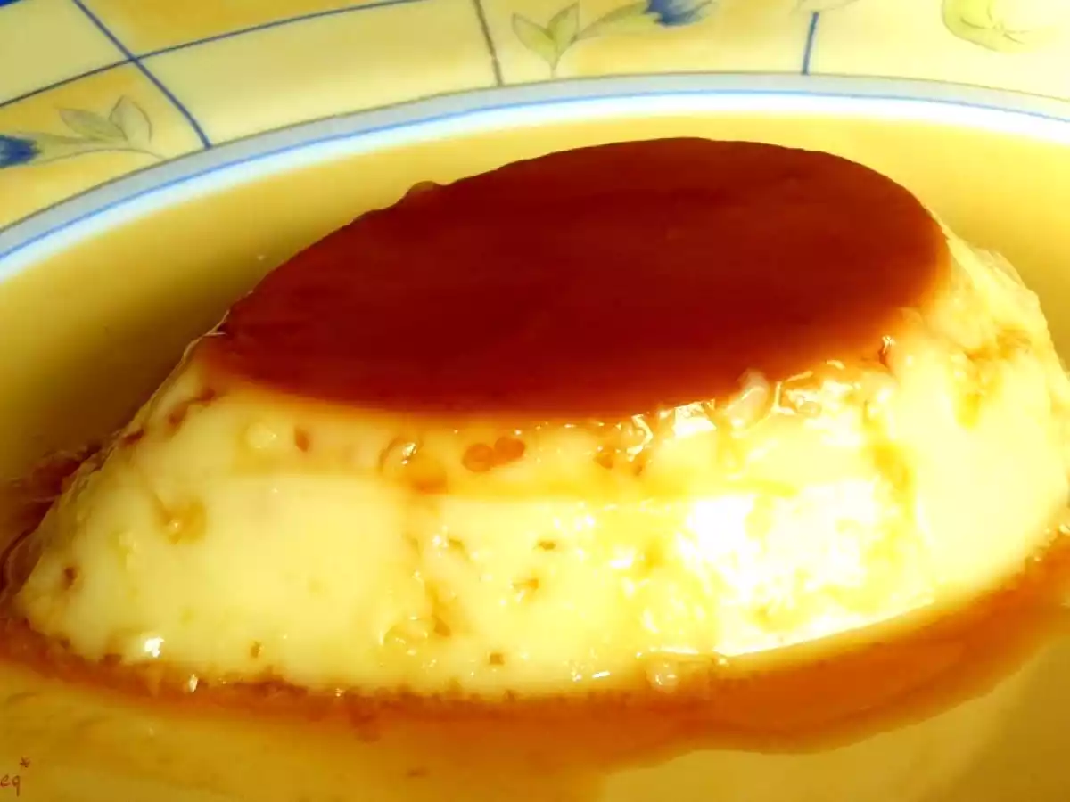 Crème renversée à la crème de Calissons - photo 2