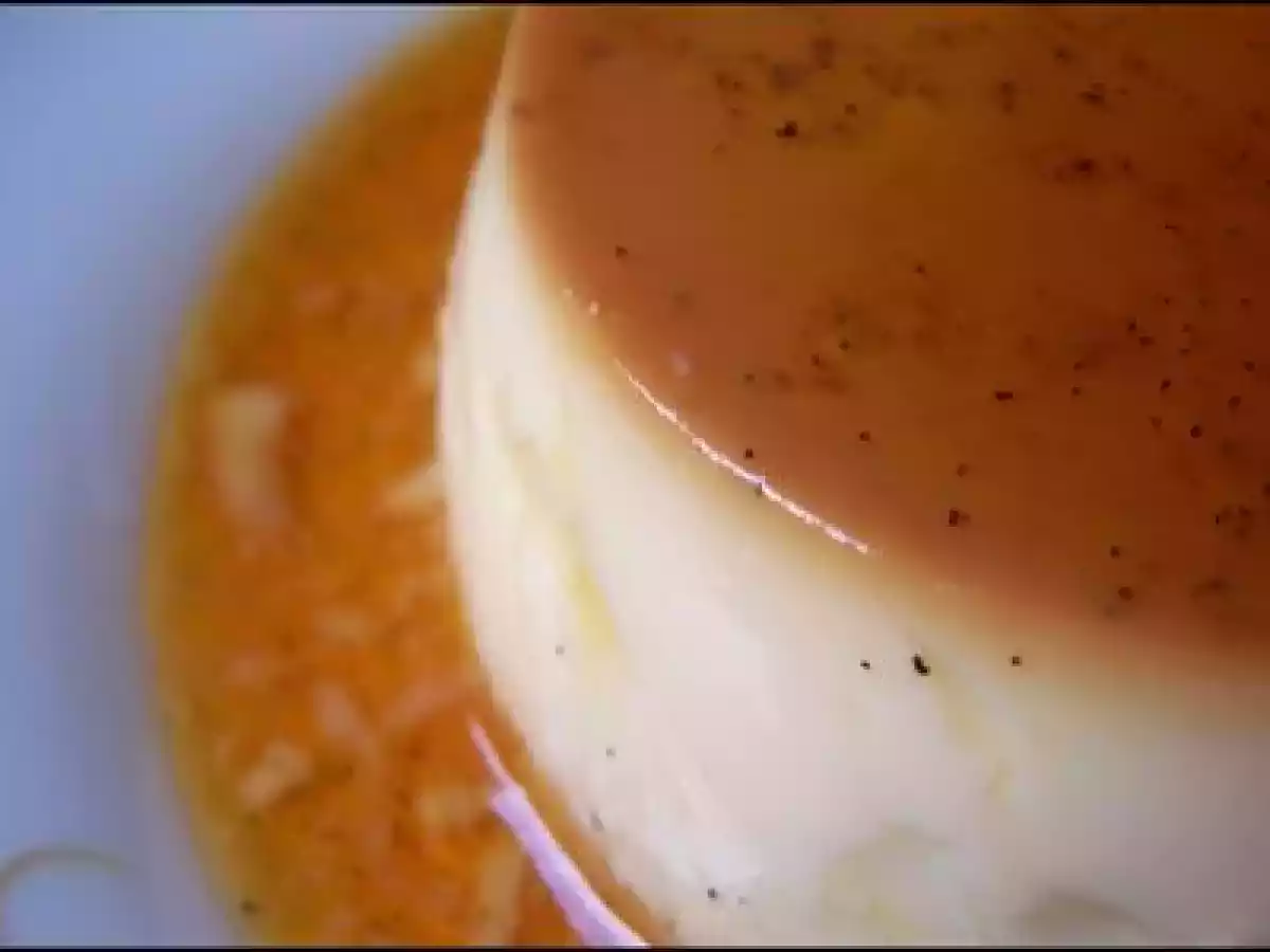 **Crème Renversée A Tomber Par Terre**