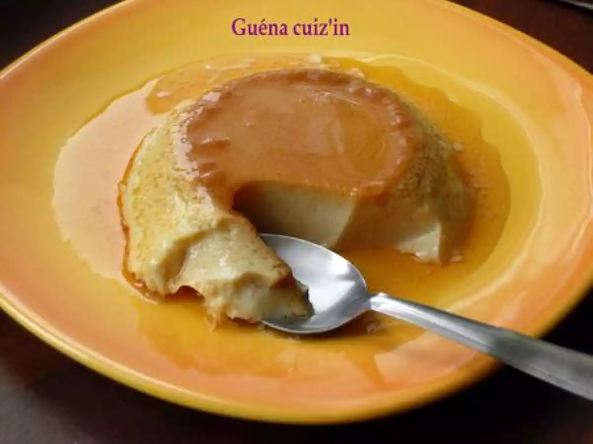 Crème renversée au citron