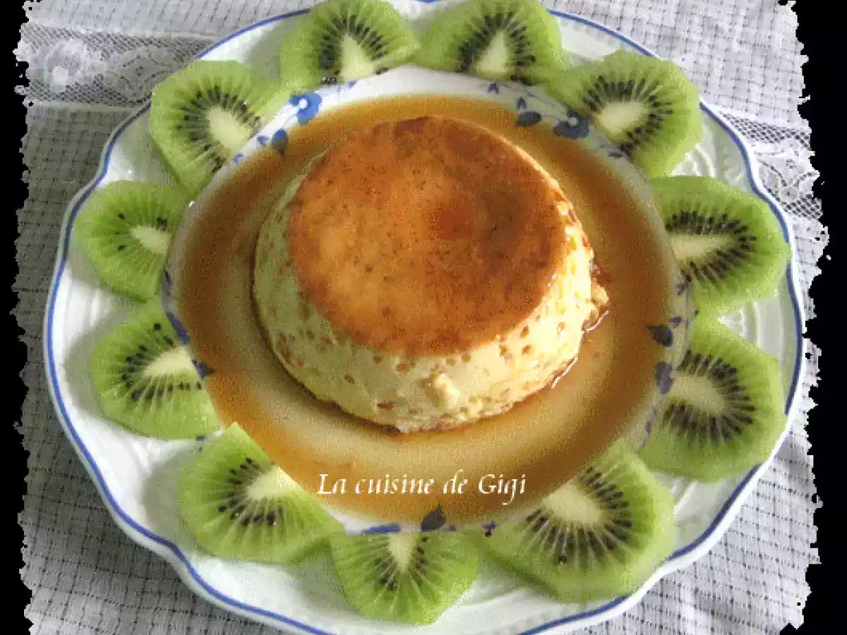 Crème renversée au miel