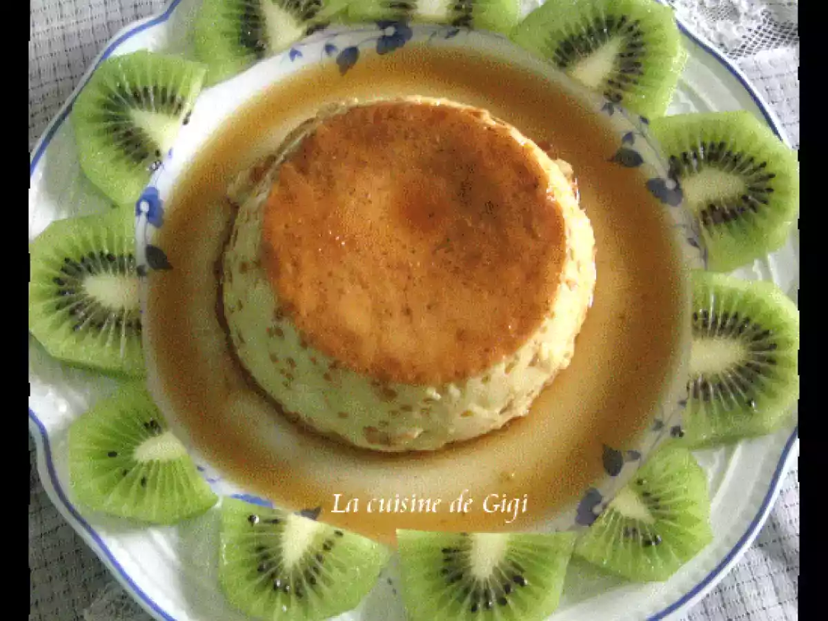 Crème renversée au miel - photo 2