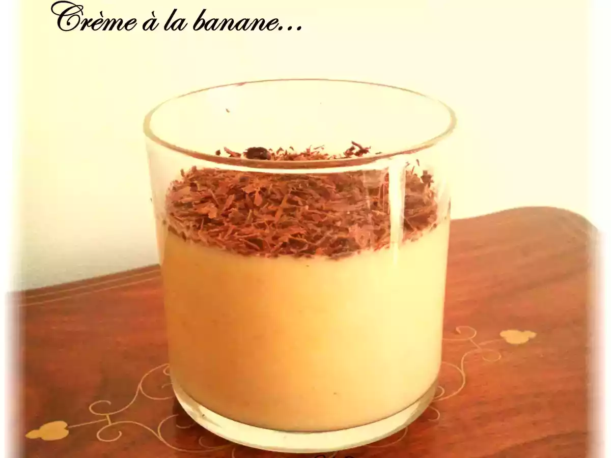 Crèmes à la banane