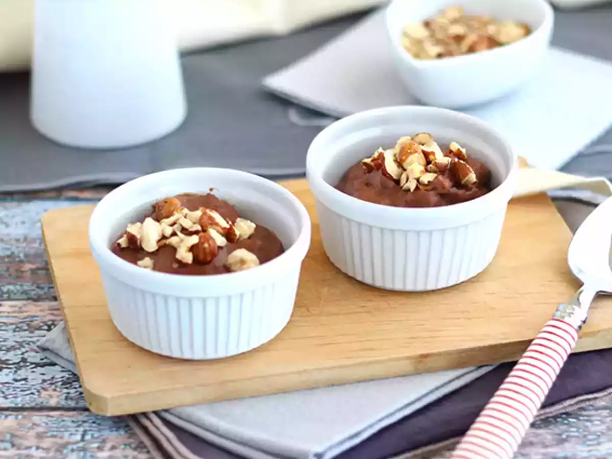 Crèmes à la noisette (dessert vegan et sans gluten) - photo 2