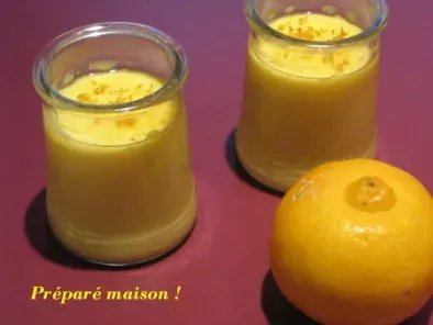 Crèmes au citron bergamote
