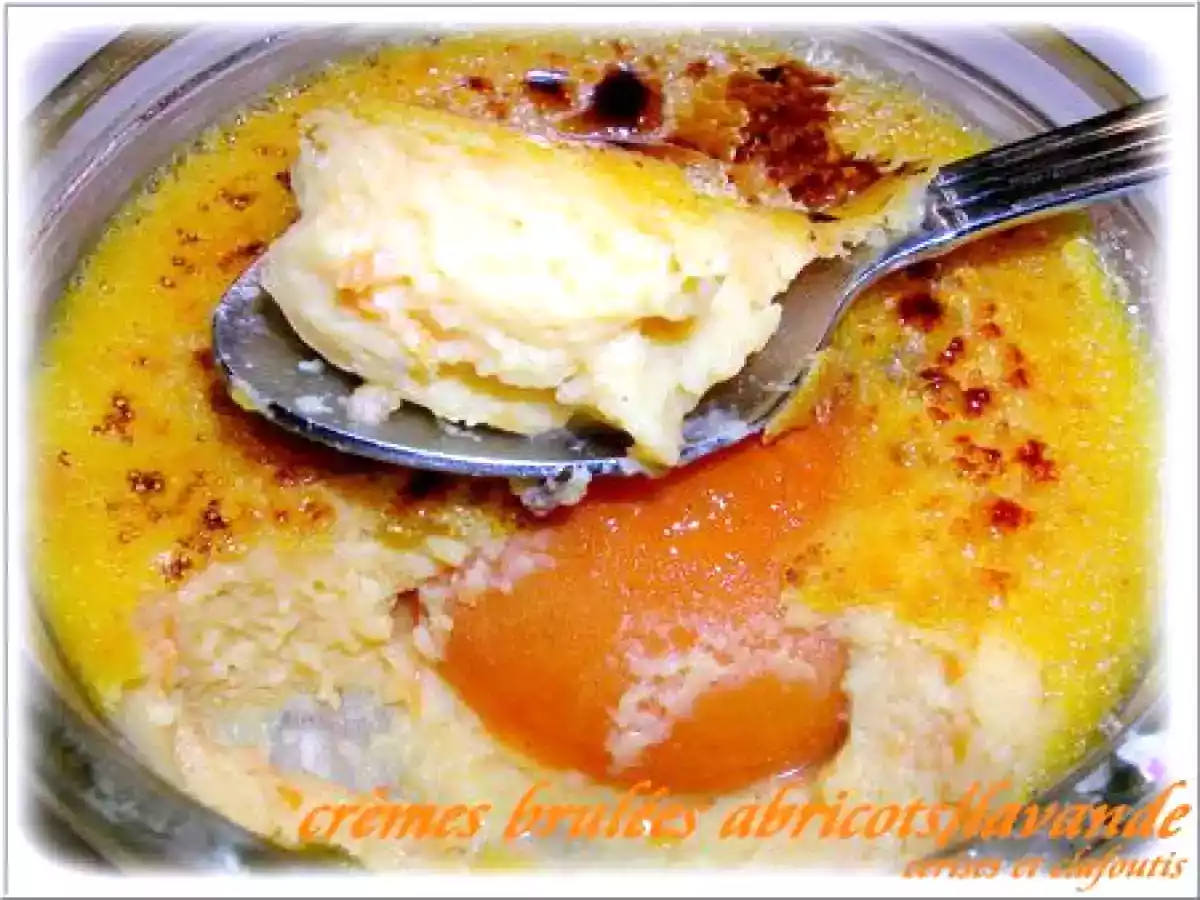 CREMES BRULEES ABRICOTS et LAVANDE - photo 3