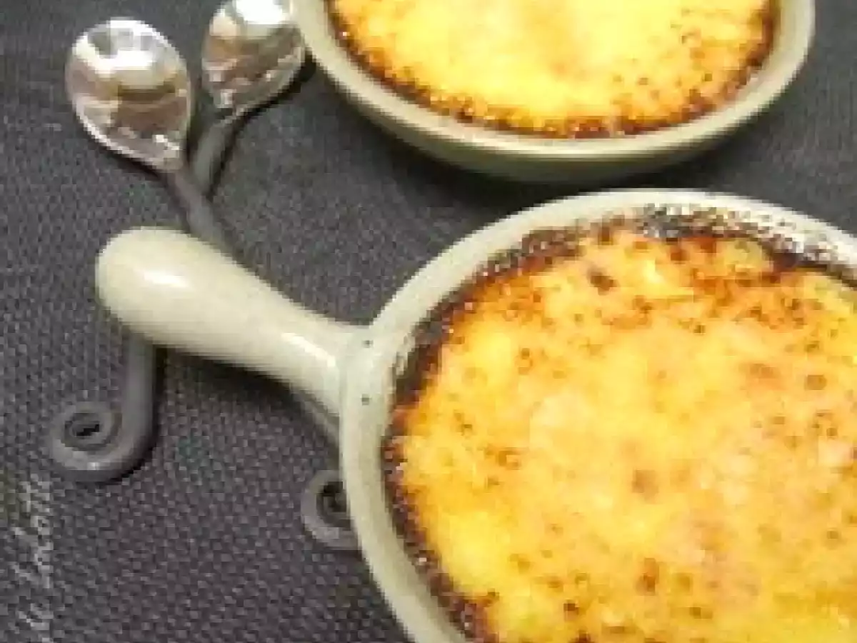 Crèmes catalanes express et allégées (à l'eau, oui oui!)