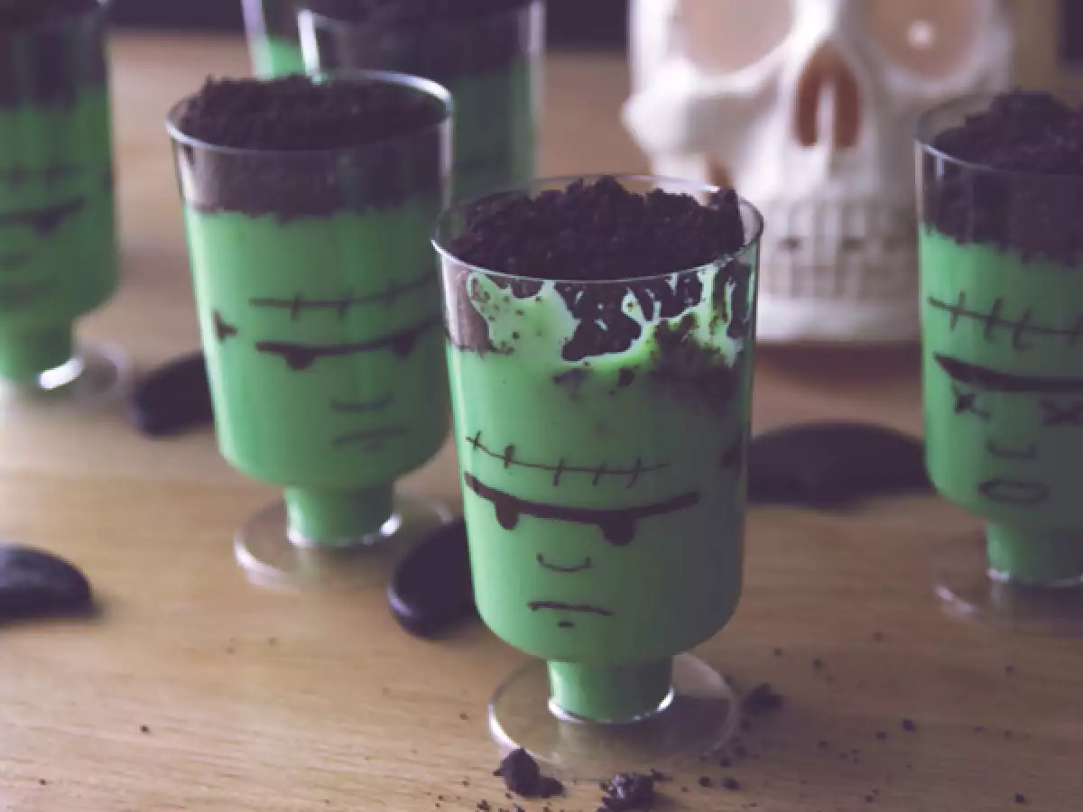 Crèmes Frankenstein pour Halloween - photo 3