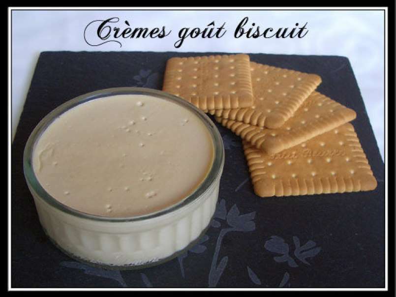 Crèmes goût biscuit. - photo 2