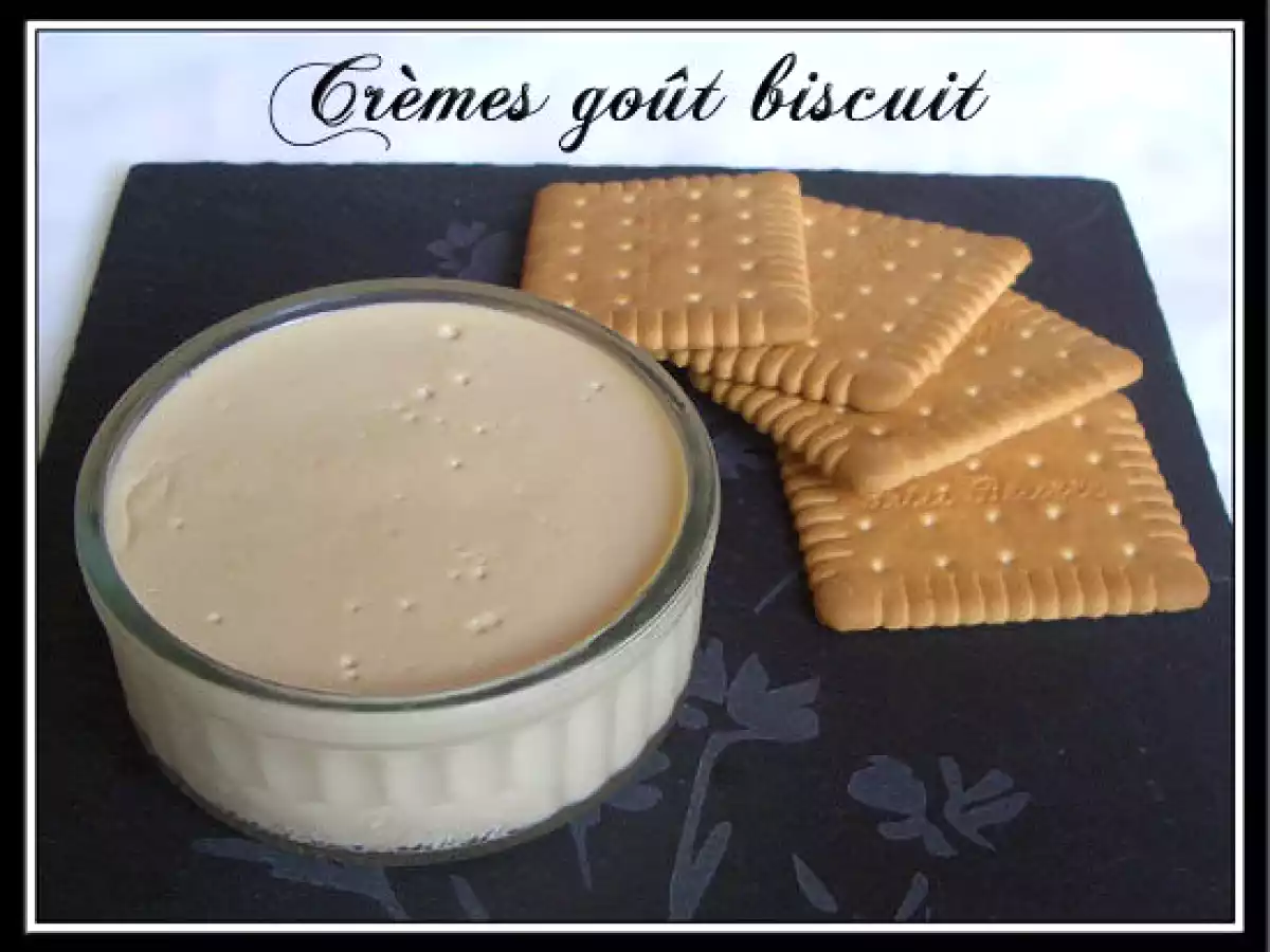 Crèmes goût biscuit. - photo 2