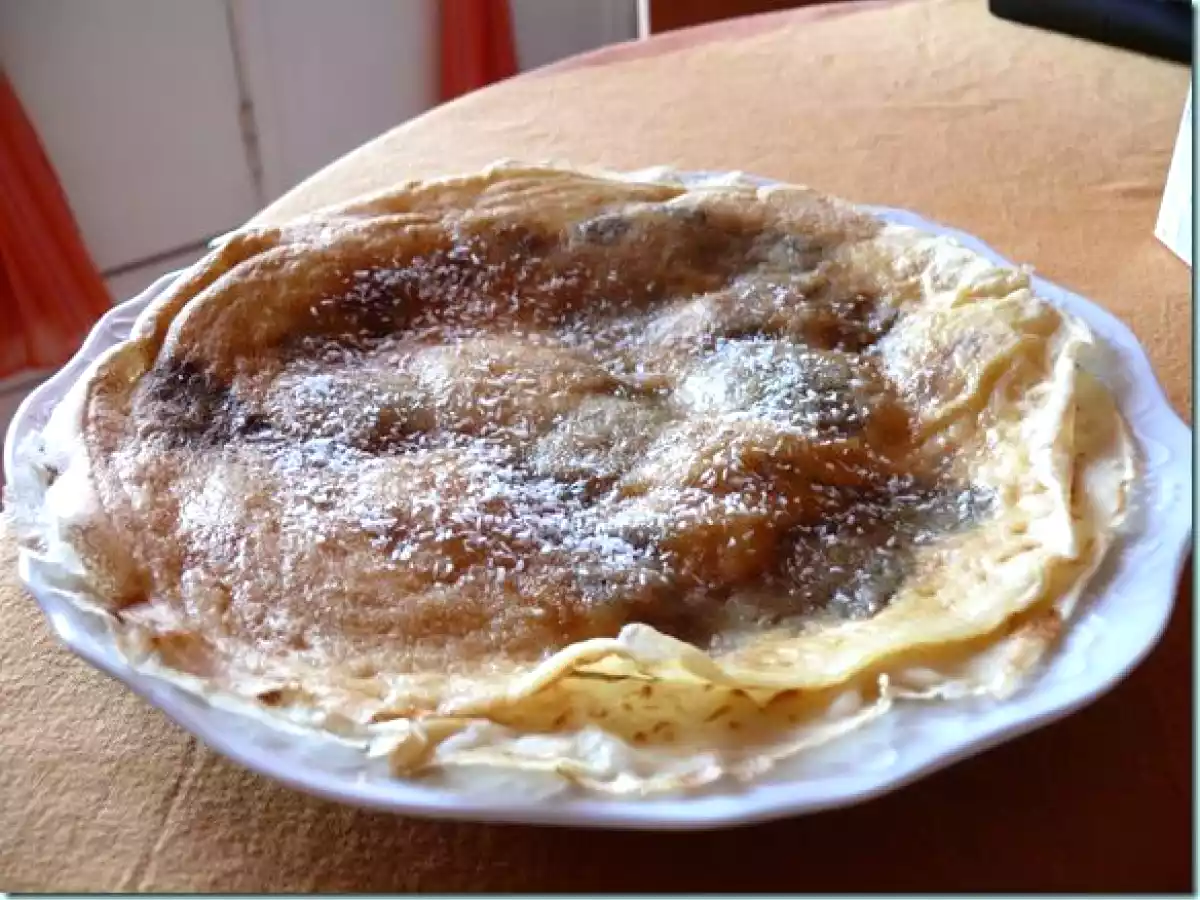 Crêpe antillaise : chocolat ananas noix de coco !! - photo 2