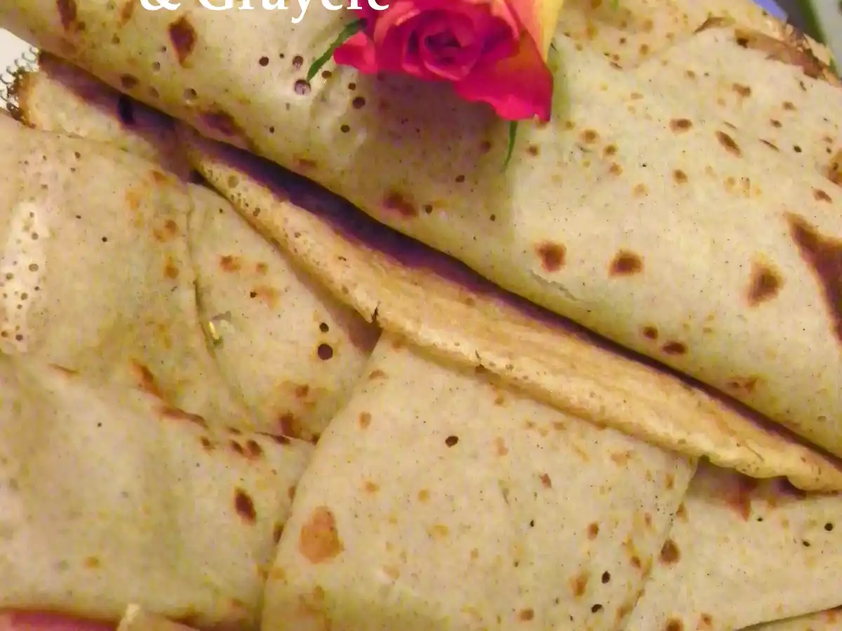 Crêpe au Foie Gras - Repas de Mardi Gras