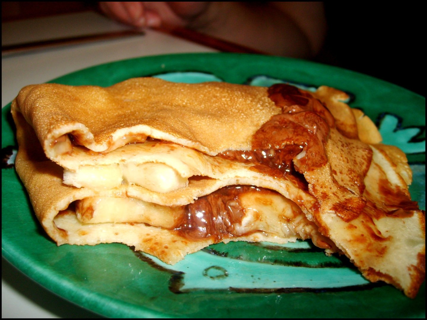 Crêpe banane nutella Recette Ptitchef