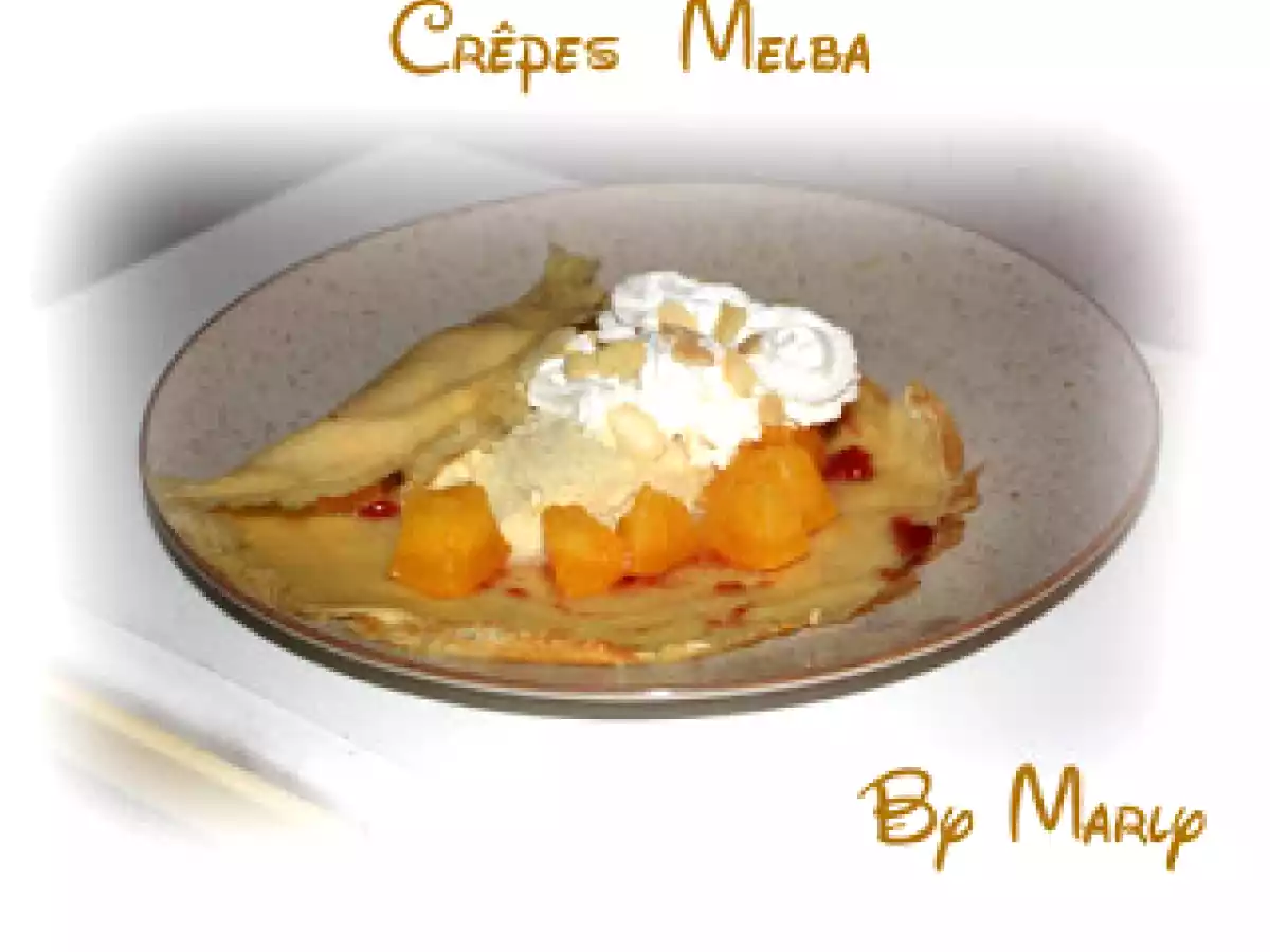 Crêpe Melba