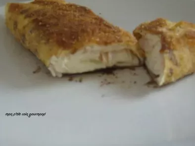 Crêpe poulet fromage