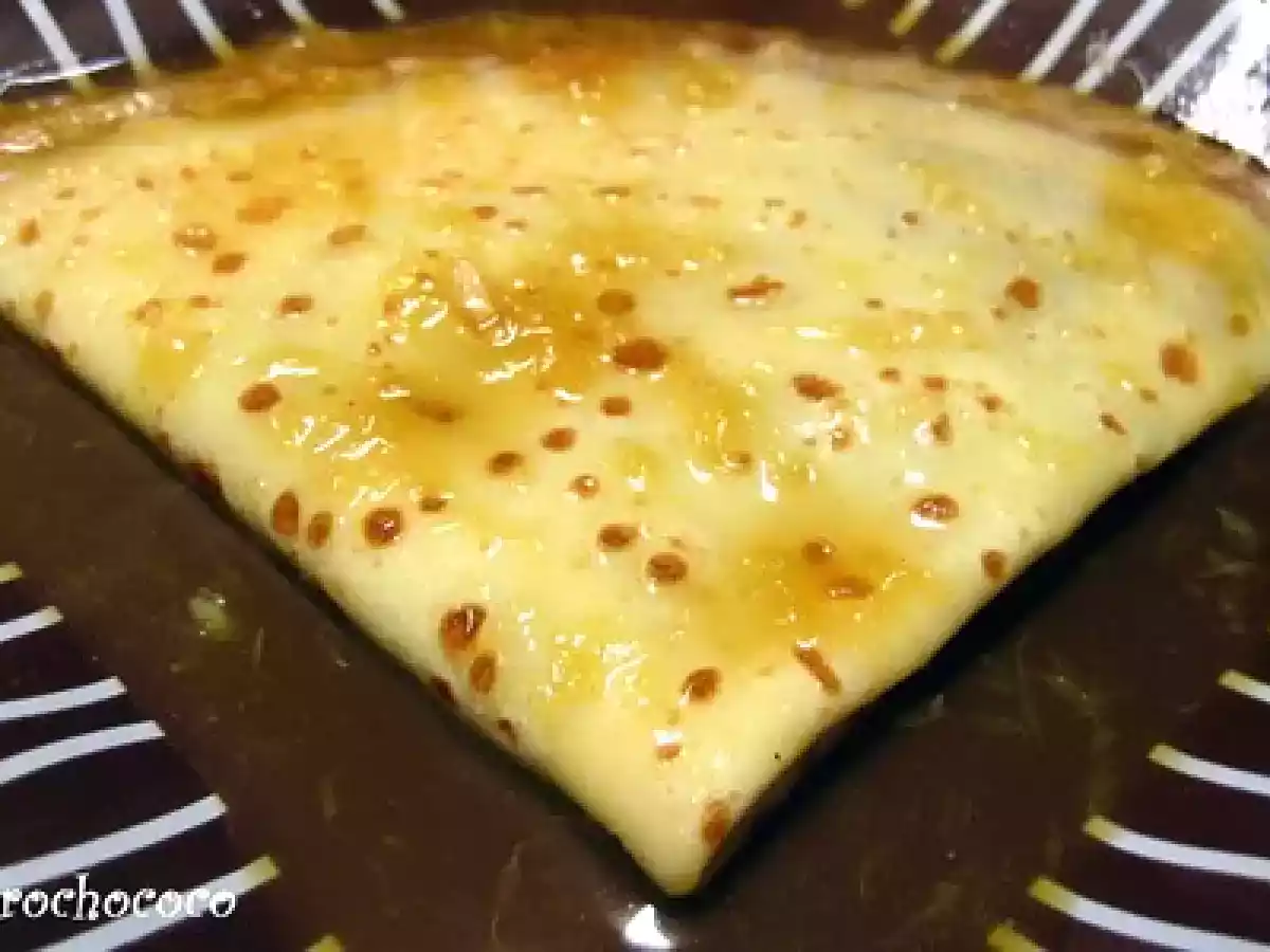 CREPE SUZETTE FLAMBEE AU NUTELLA