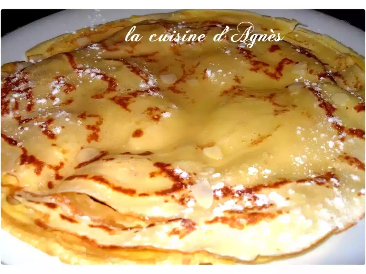 Crêpes à l'ananas flambées au Grand Marnier