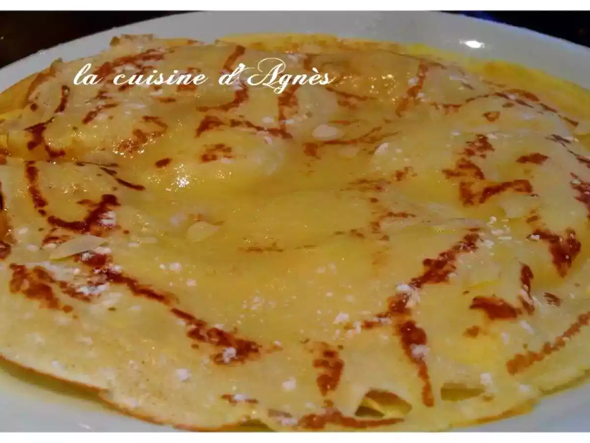 Crêpes à l'ananas flambées au Grand Marnier - photo 2