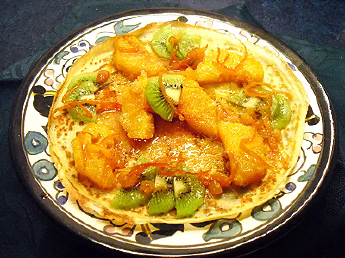 Crêpes a l'orange