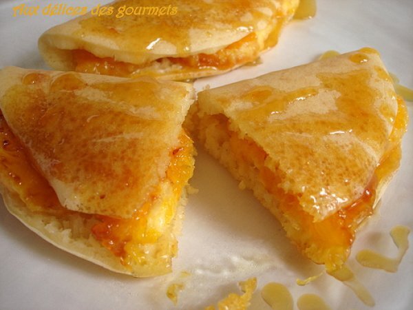 Recette de crêpes à l&amp;#39;orange caramélisée