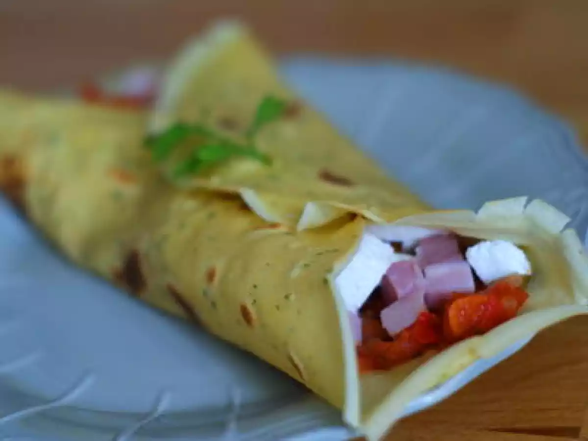 Crêpes à la farine de maïs