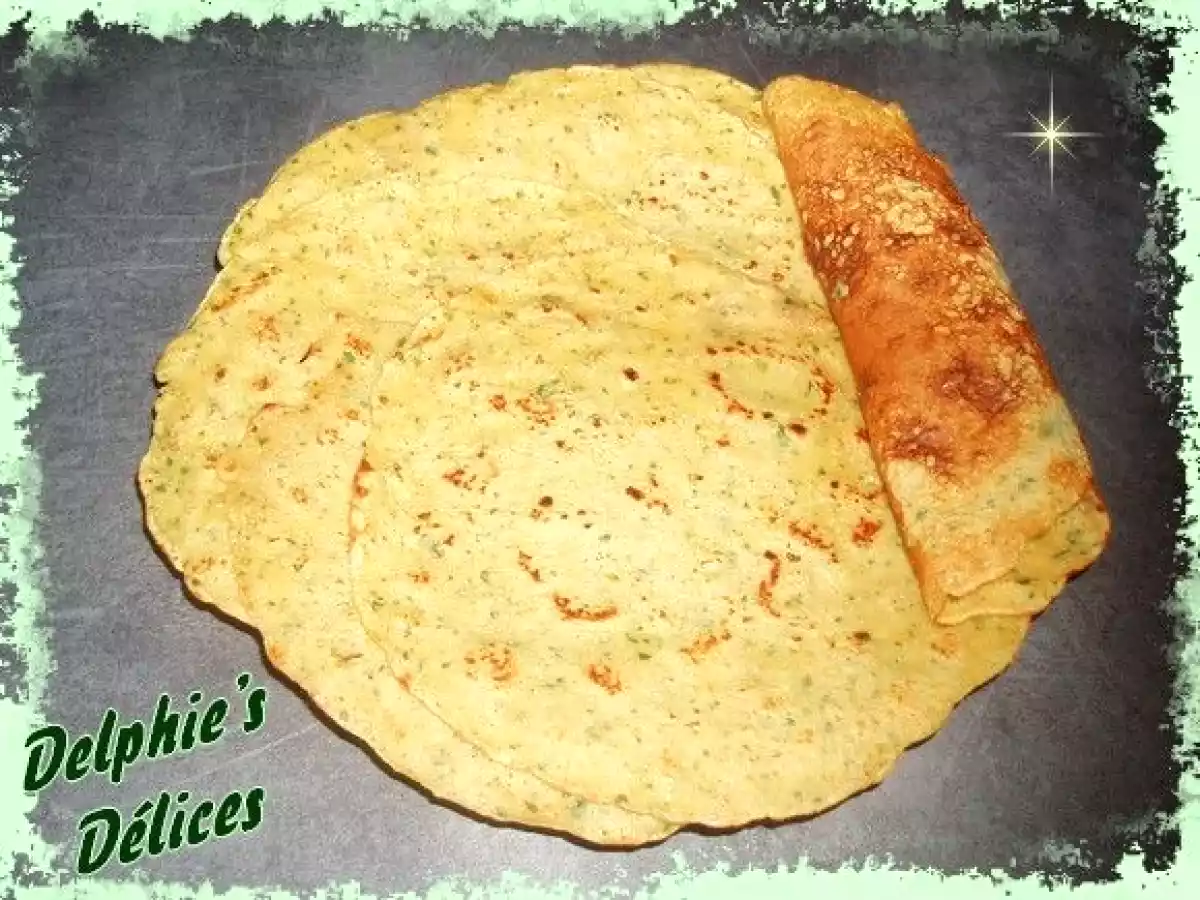 CREPES A LA FARINE DE POIS CHICHES