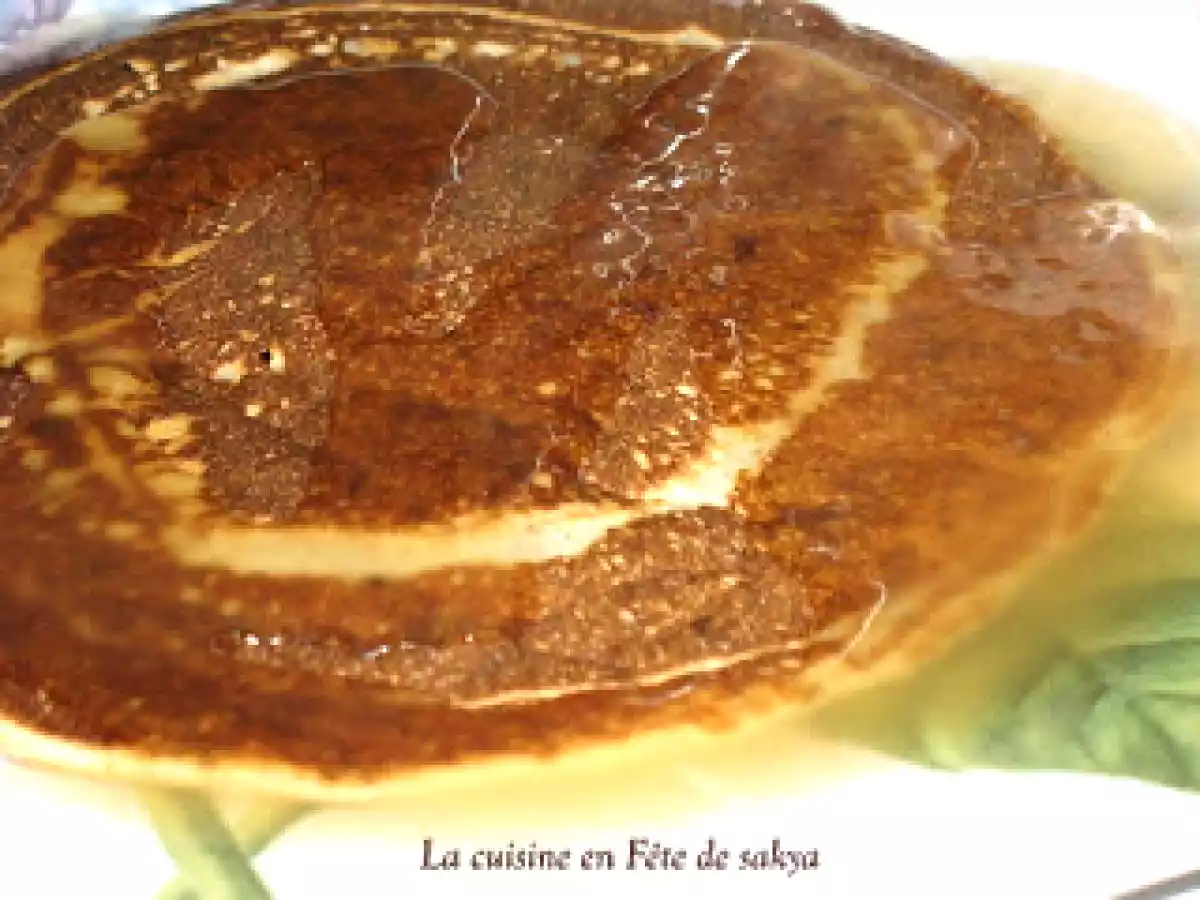 Crêpes à la farine de Sarrasin, coulis aux Pommes et à l?Érable - photo 3