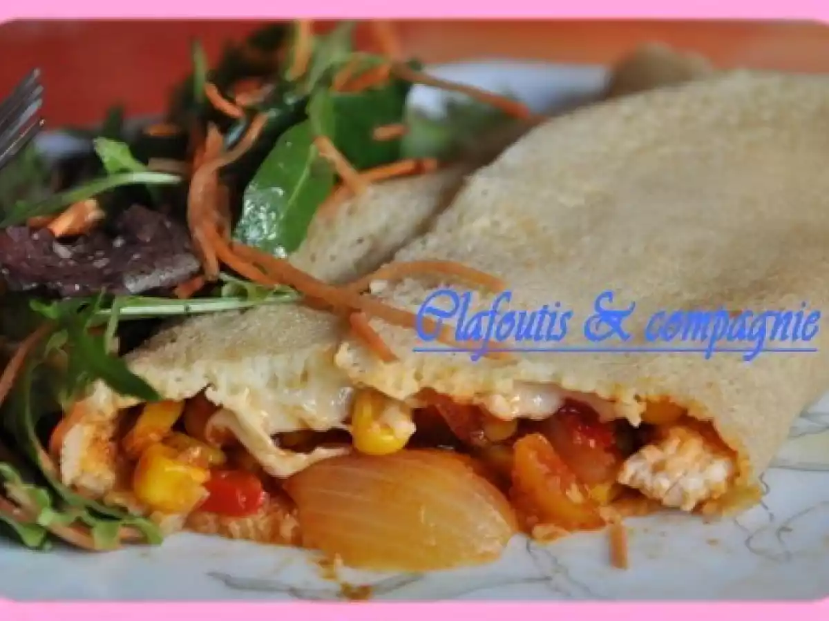 Crêpes à la Mexicaine