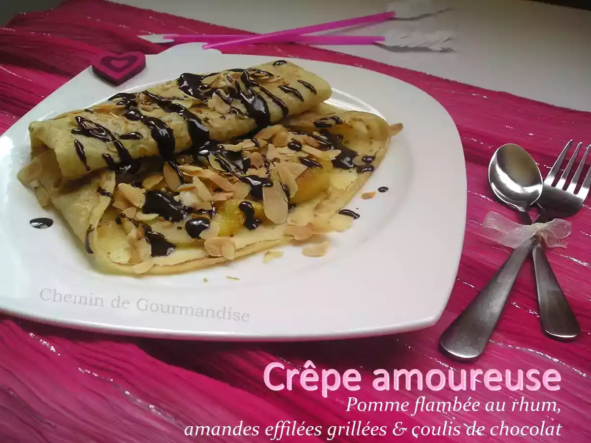 Crêpes amoureuse [St Valentin]