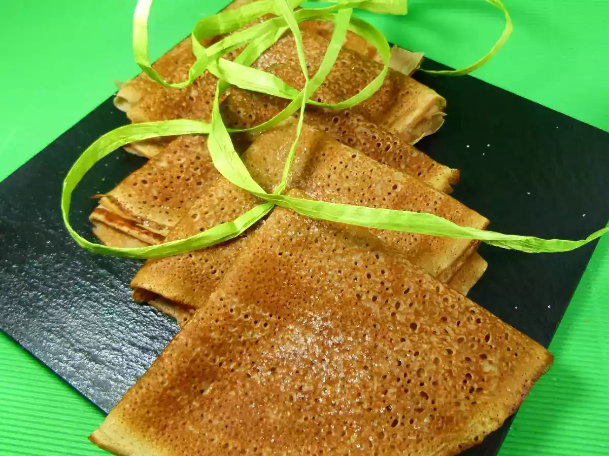 Crêpes au cidre sans gluten