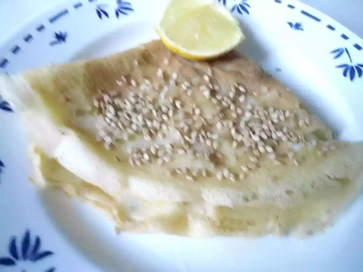 CRÊPES AU MIEL ET CITRON