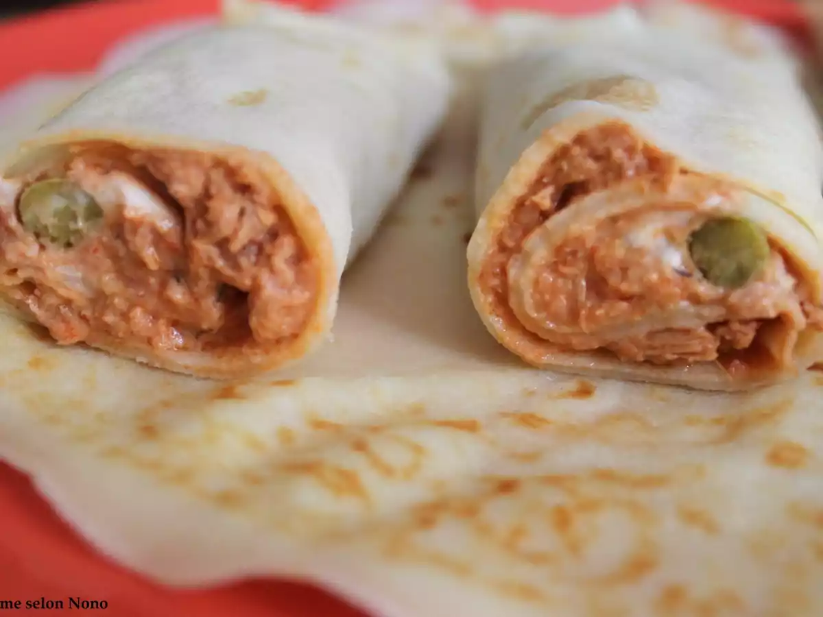 Crêpes au thon selon nono