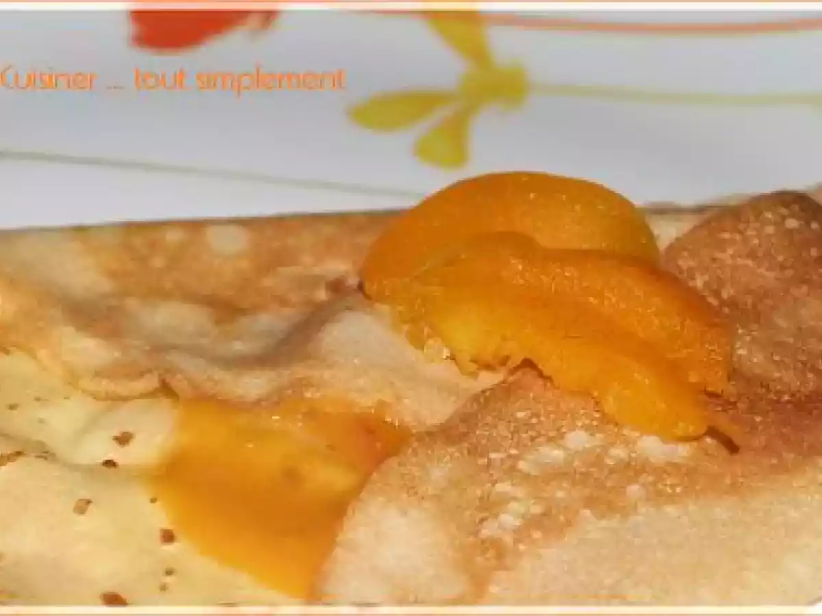 Crèpes aux Abricots - photo 2