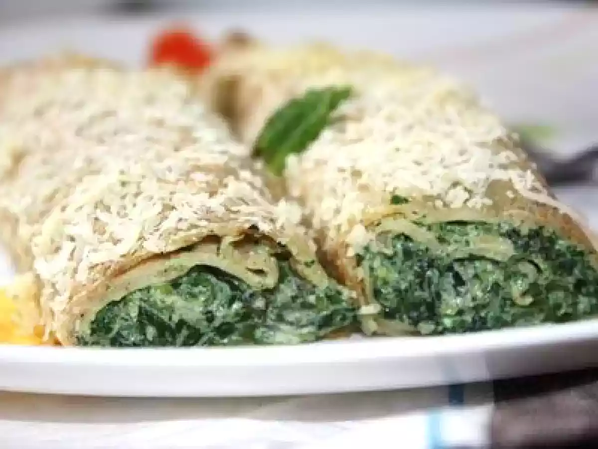 Crêpes aux blettes et ricotta comme des Canelloni