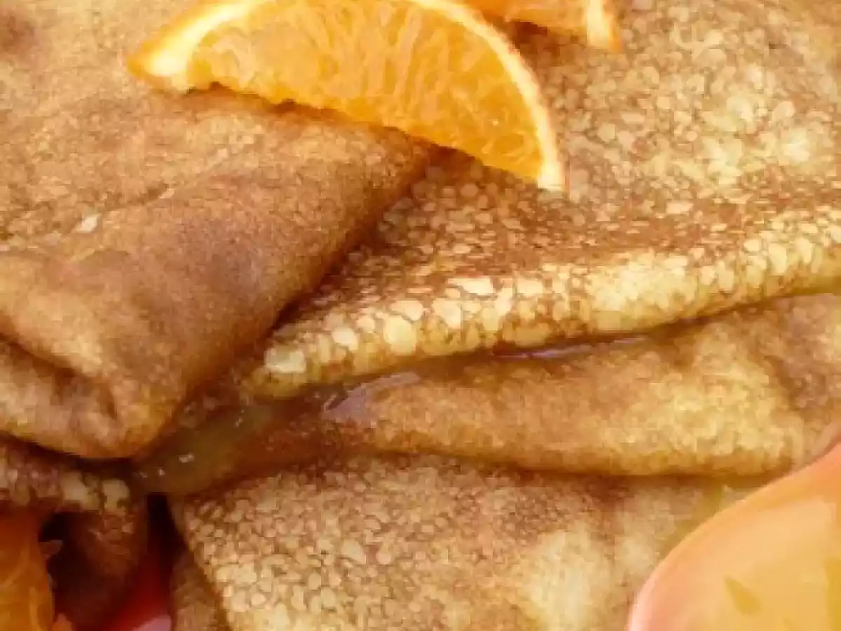 Crêpes aux clémentines ~ sauce à l'orange - photo 2