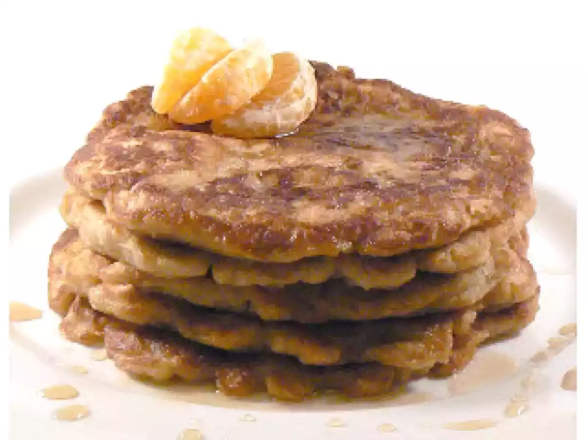 Crêpes aux flocons d'avoine et à la banane