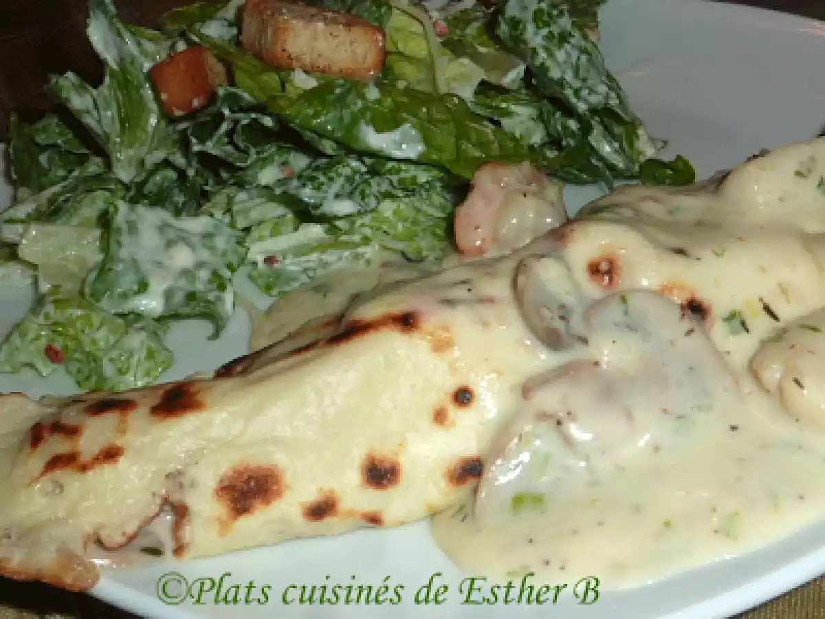 Crêpes aux fruits de mer