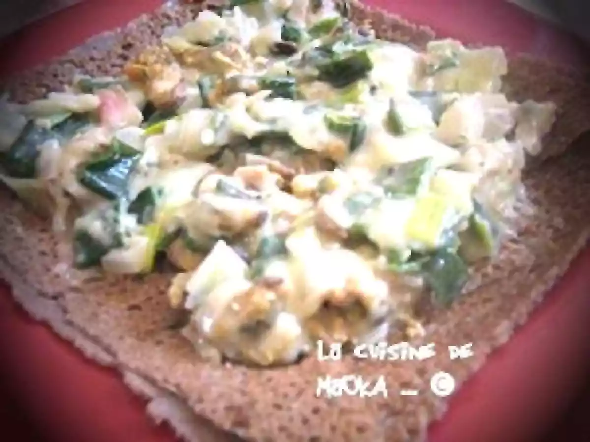 Crèpes aux poireaux - photo 2