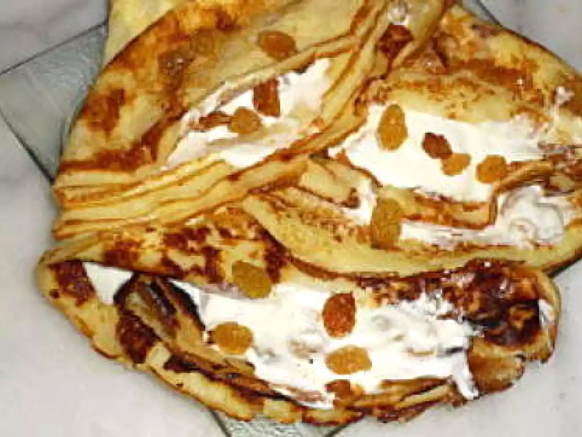 CREPES AUX RAISINS SECS