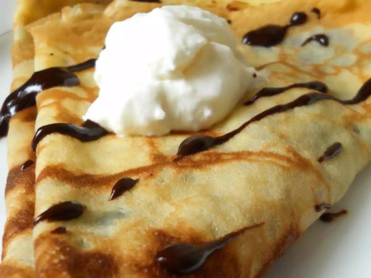 Crêpes chocolat/chantilly - photo 3