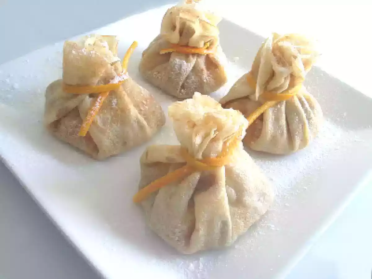 Crêpes en aumônières