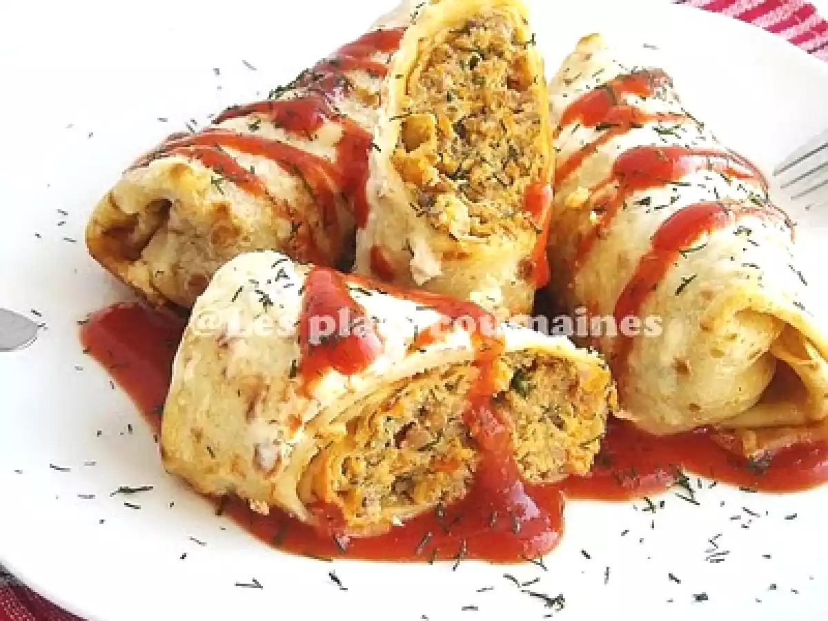 Crêpes farcies à la viande hachée - photo 2