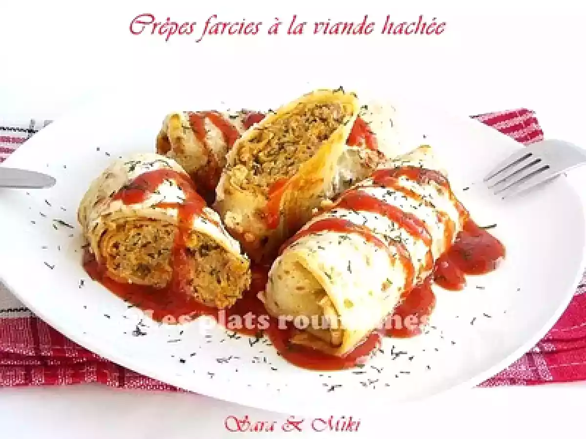Crêpes farcies à la viande hachée - photo 4