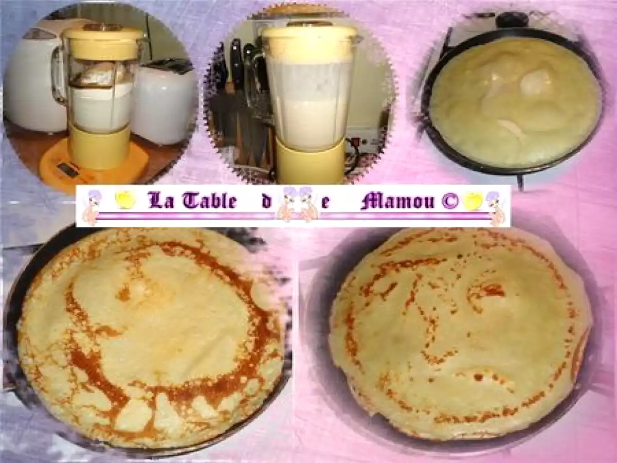 Crêpes fourées au fromage blanc et aux fruits rouges