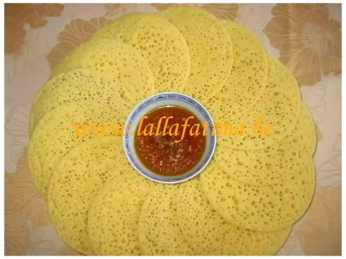 Crêpes marocaines (baghrir)