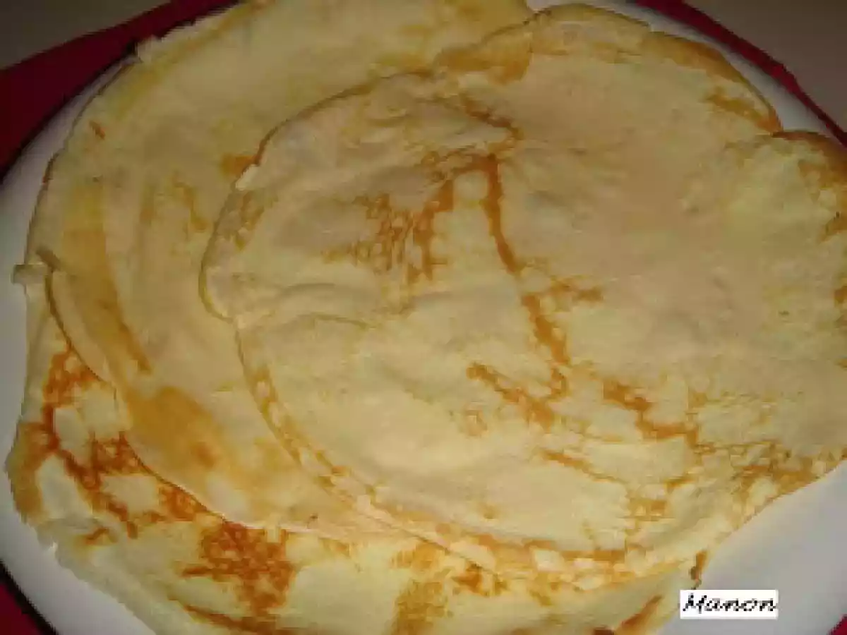 Crêpes minces à la française