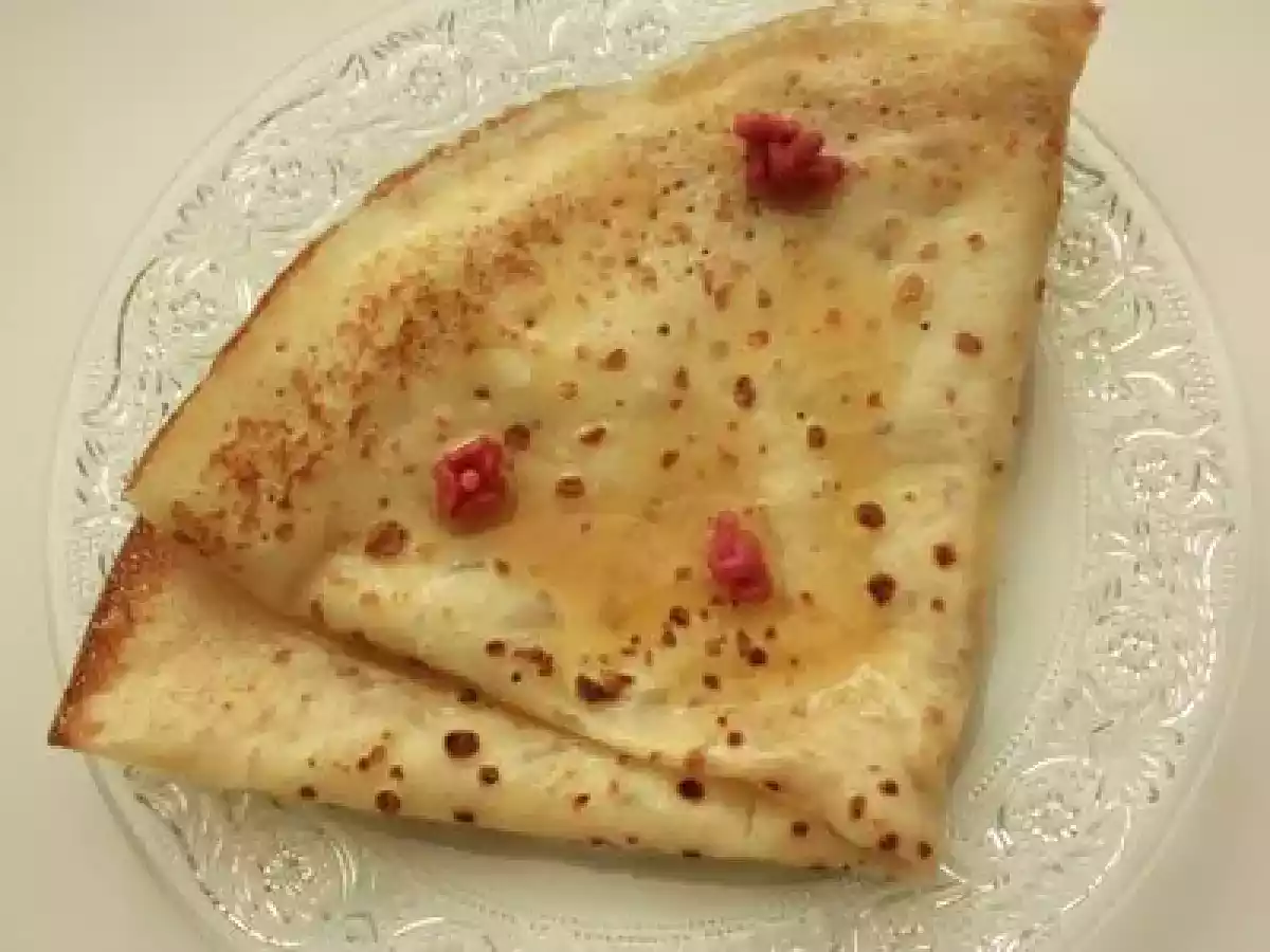 Crêpes parfumées à l'eau de rose