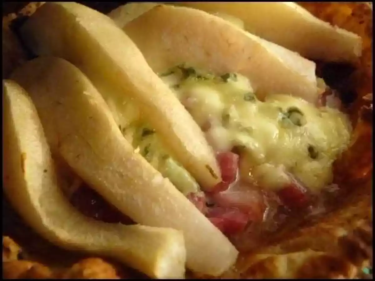 Crêpes roquefort poires - photo 2