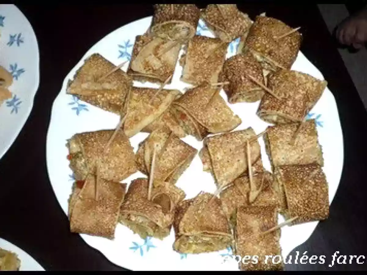 CREPES ROULEES FARCIES