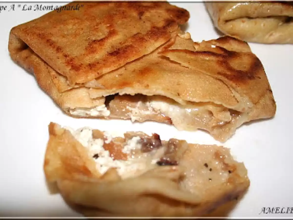 CREPES SALEES - JAMBON/CHAMPIGNONS - MONTAGNARDES - photo 2