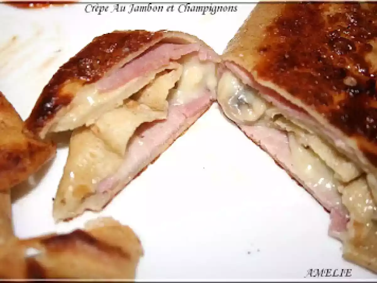 CREPES SALEES - JAMBON/CHAMPIGNONS - MONTAGNARDES - photo 3